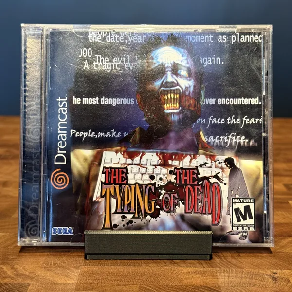 The Typing of the Dead - Sega Dreamcast - CIB (Complete In Box) - NOSTOS Duluth GA