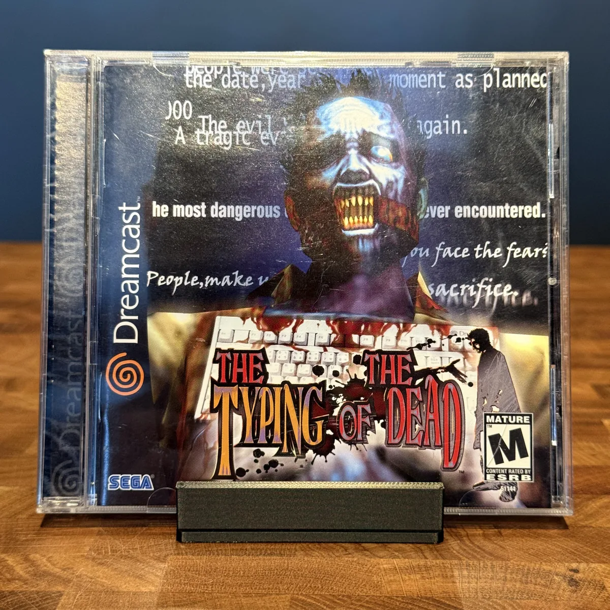 The Typing of the Dead - Sega Dreamcast - CIB (Complete In Box) - NOSTOS Duluth GA