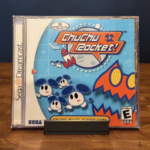 ChuChu Rocket! - Sega Dreamcast - CIB (Complete In Box) - NOSTOS Duluth GA