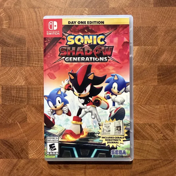 Sonic X Shadow Generations Day One Edition - Nintendo Switch - CIB (Complete In Box) - NOSTOS Duluth GA