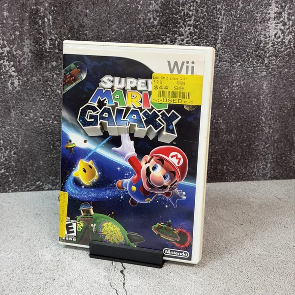 Super Mario Galaxy - Nintendo Wii - Box & Game (No Manual) - NOSTOS Duluth GA