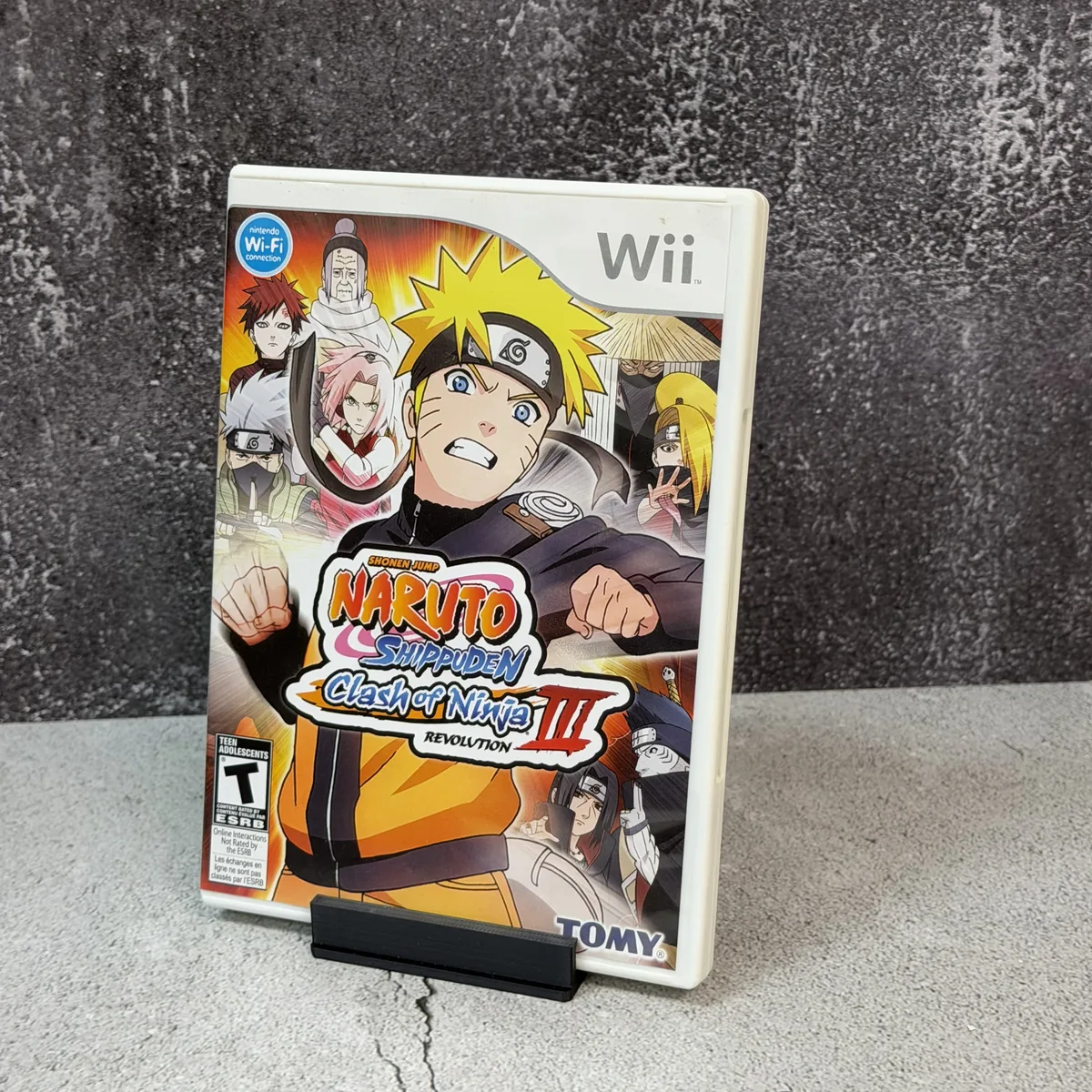 Naruto Shippuden: Clash of Ninja Revolution 3 - Nintendo Wii - CIB (Complete In Box) - NOSTOS Duluth GA