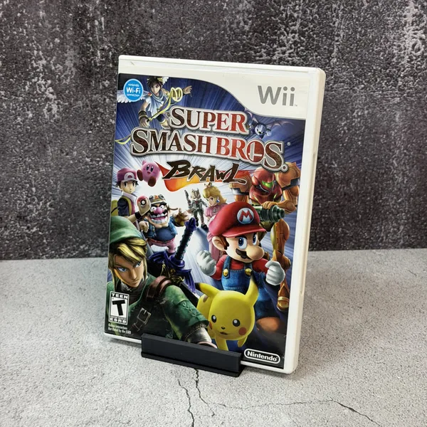 Super Smash Bros. Brawl - Nintendo Wii - Box & Game (No Manual) - NOSTOS Duluth GA