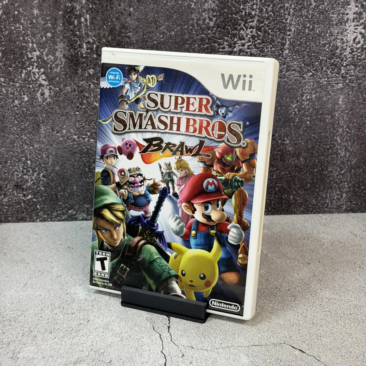 Super Smash Bros. Brawl - Nintendo Wii - Box & Game (No Manual) - NOSTOS Duluth GA
