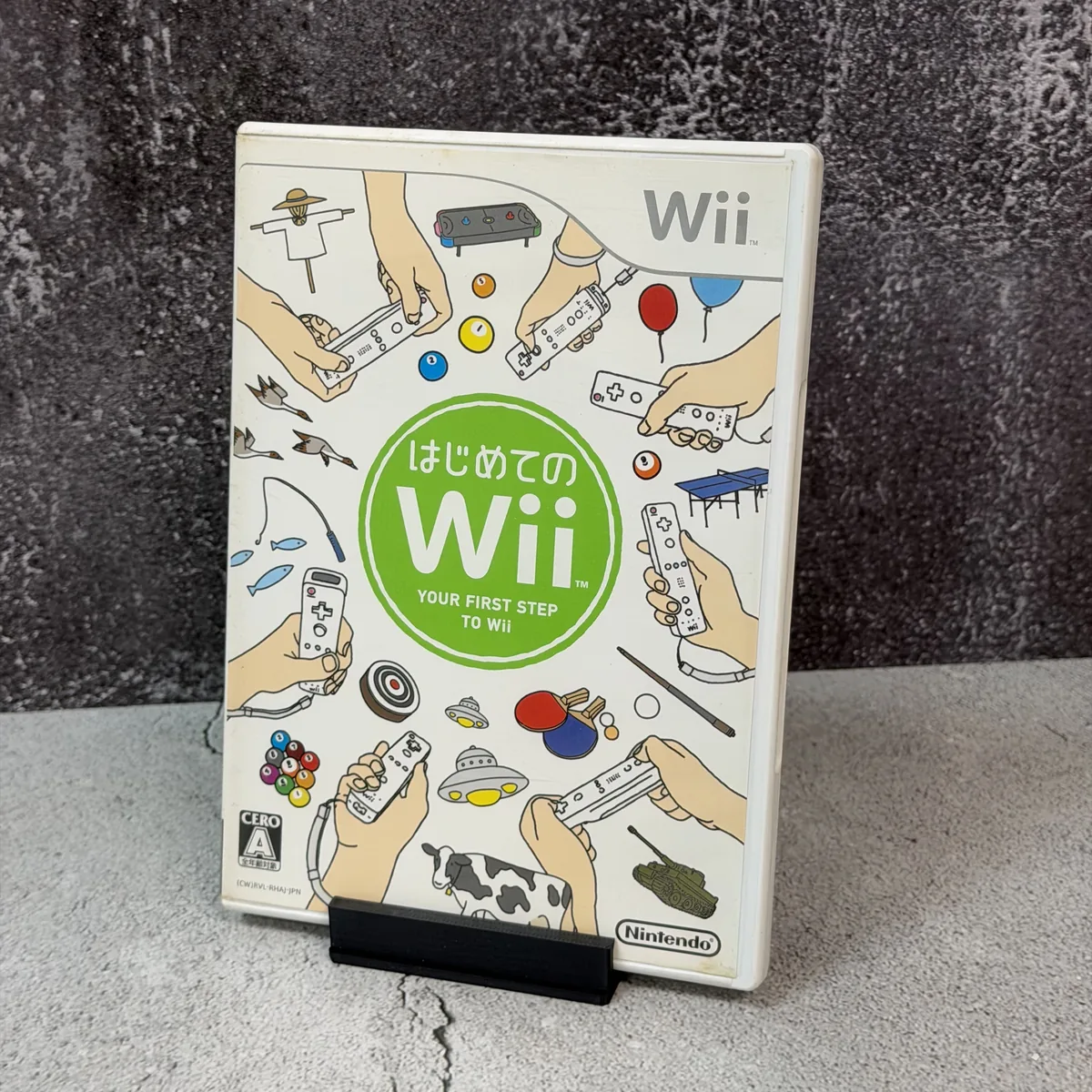 Hajimete no Wii (Japanese) - Nintendo Wii - CIB (Complete In Box) - NOSTOS Duluth GA
