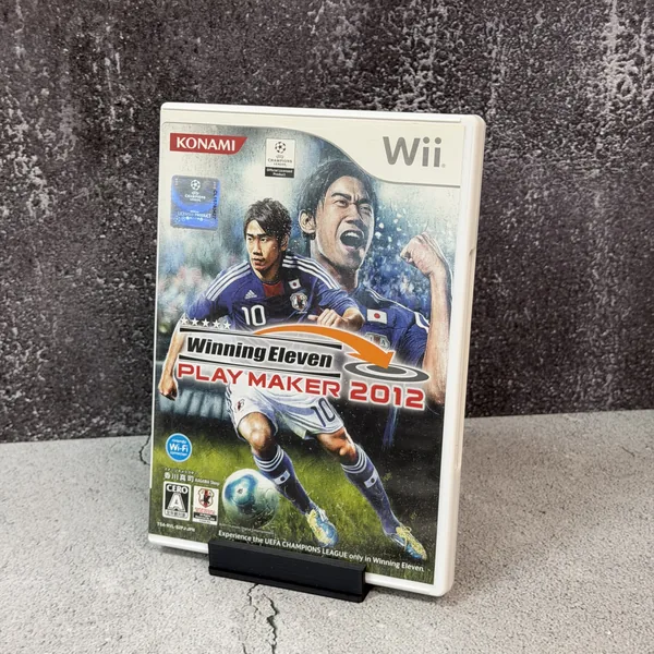 World Soccer Winning Eleven 2012 Play Maker (Japanese) - Nintendo Wii - CIB (Complete In Box) - NOSTOS Duluth GA