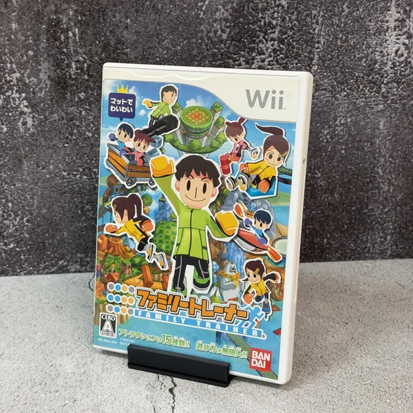 Family Trainer (Japanese) - Nintendo Wii - CIB (Complete In Box) - NOSTOS Duluth GA