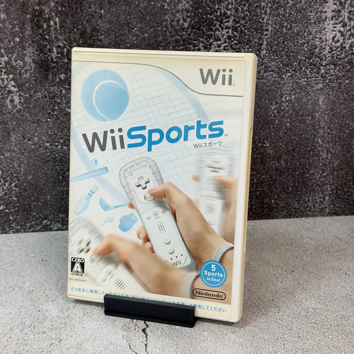 Wii Sports (Japanese) - Nintendo Wii - CIB (Complete In Box) - NOSTOS Duluth GA