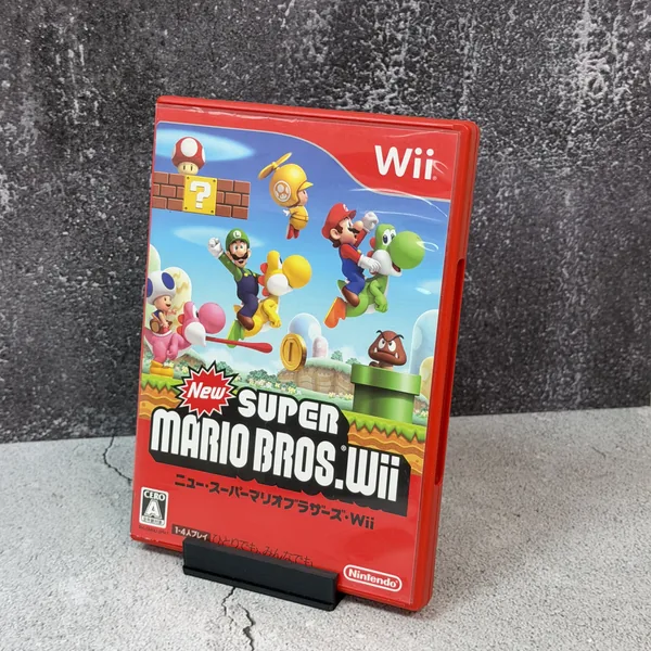 New Super Mario Bros. Wii (Japanese) - Nintendo Wii - CIB (Complete In Box) - NOSTOS Duluth GA