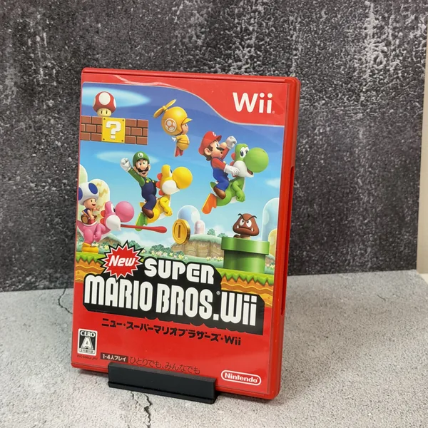 New Super Mario Bros. Wii (Japanese) - Nintendo Wii - CIB (Complete In Box) - NOSTOS Duluth GA