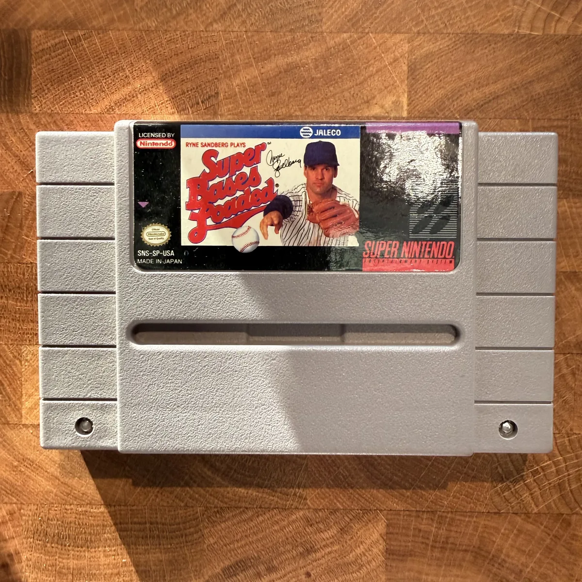 Super Bases Loaded - Super Nintendo Entertainment System (SNES) - Loose - NOSTOS Duluth GA