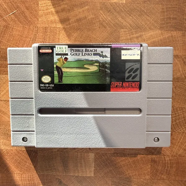 Pebble Beach Golf Links - Super Nintendo Entertainment System (SNES) - Loose - NOSTOS Duluth GA