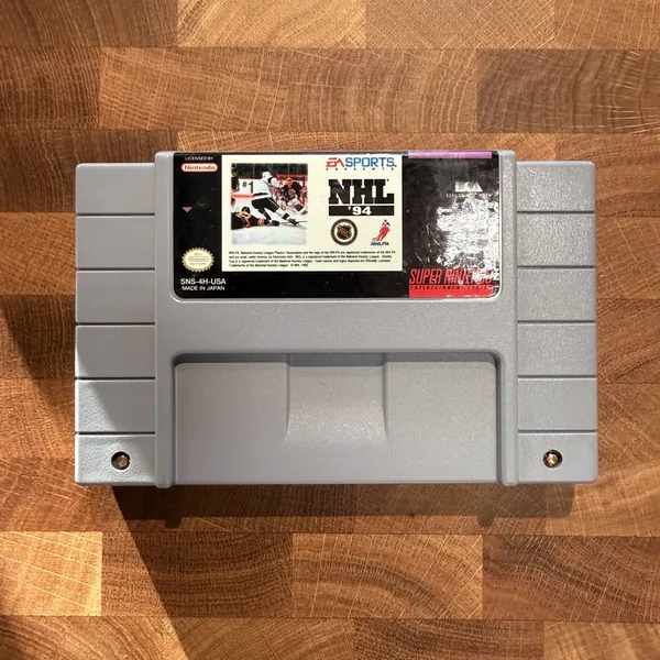 NHL '94 - Super Nintendo Entertainment System (SNES) - Loose - NOSTOS Duluth GA