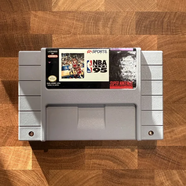 NBA Live 95 - Super Nintendo Entertainment System (SNES) - Loose - NOSTOS Duluth GA