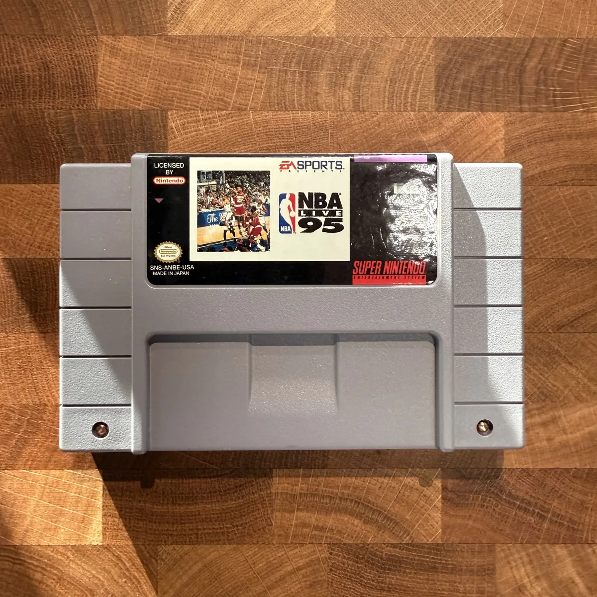 NBA Live 95 - Super Nintendo Entertainment System (SNES) - Loose - NOSTOS Duluth GA