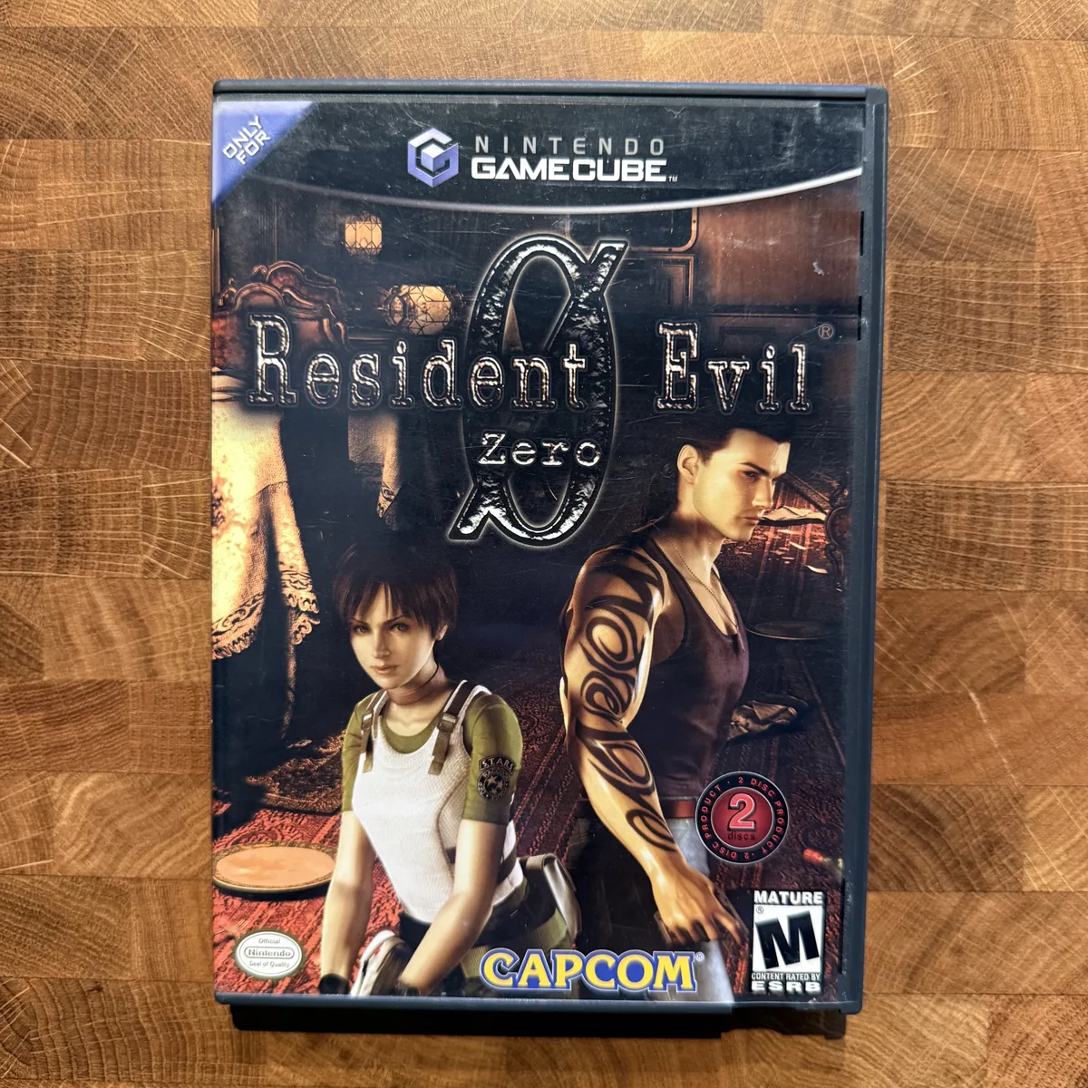 Resident Evil Zero - Nintendo GameCube - Box & Game (No Manual) - NOSTOS Duluth GA