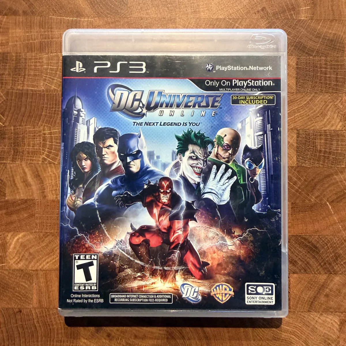 DC Universe Online - PlayStation 3 - CIB (Complete In Box) - NOSTOS Duluth GA