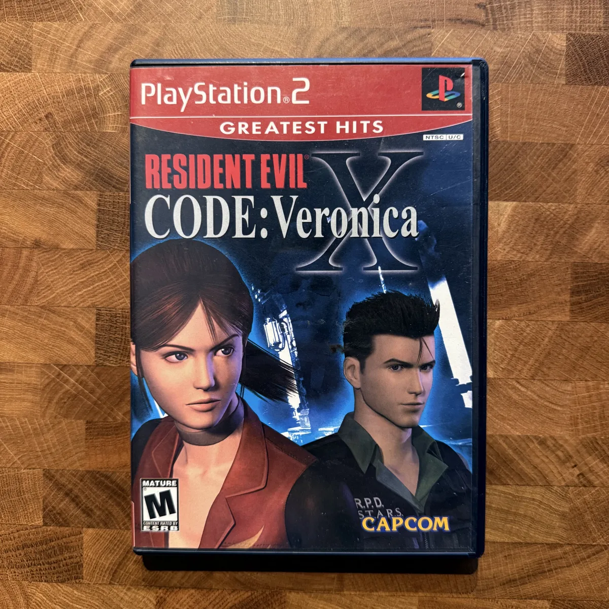 Resident Evil Code: Veronica X (Greatest Hits) - PlayStation 2 (PS2) - CIB (Complete In Box) - NOSTOS Duluth GA