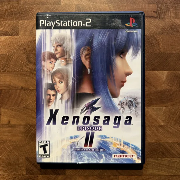 Xenosaga Episode II: Jenseits von Gut und Bose - PlayStation 2 (PS2) - CIB (Complete In Box) - NOSTOS Duluth GA
