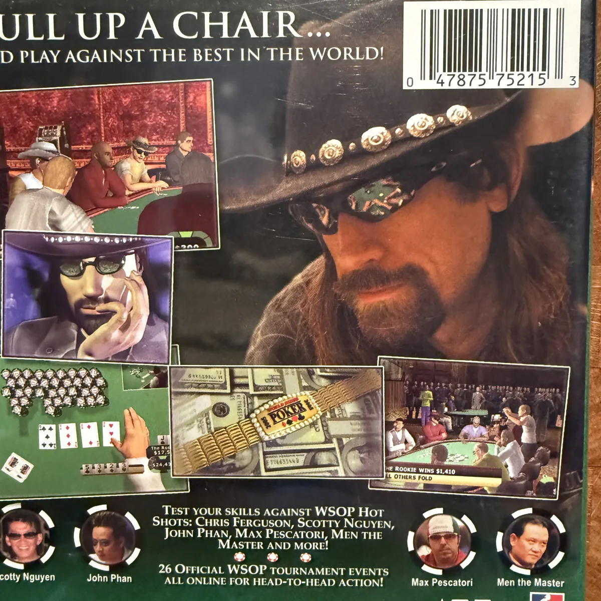 World Series of Poker - Xbox - CIB (Complete In Box) - NOSTOS Duluth GA - view 2