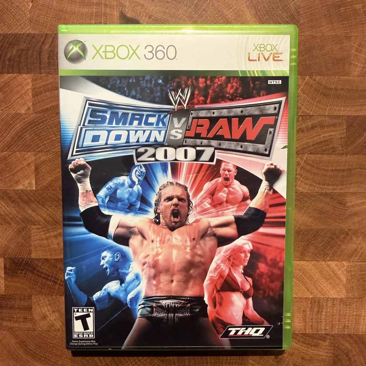 WWE Smackdown vs. Raw 2007 - Xbox 360 - Box & Game (No Manual) - NOSTOS Duluth GA
