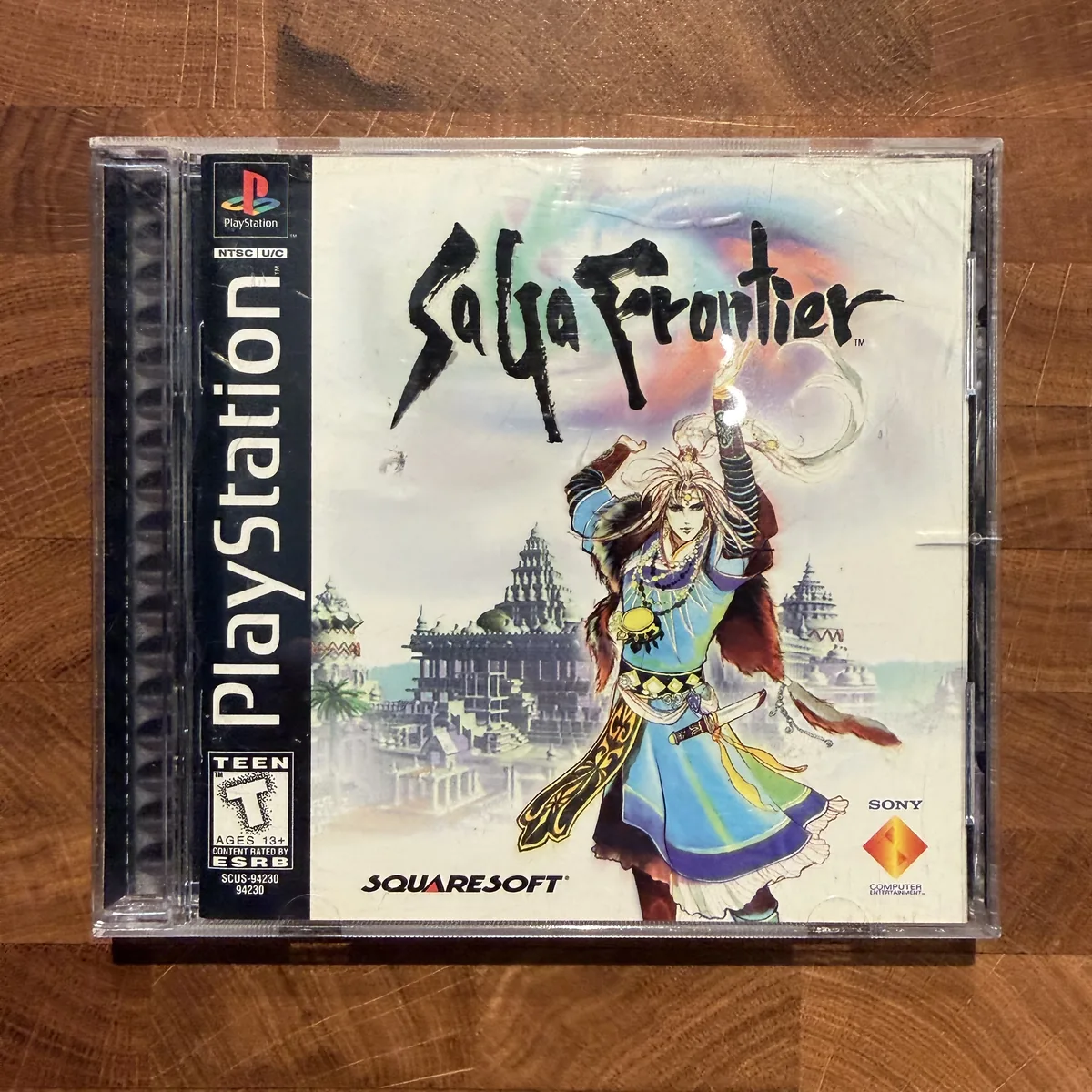 SaGa Frontier - PlayStation 1 (PS1) - CIB (Complete In Box) - NOSTOS Duluth GA