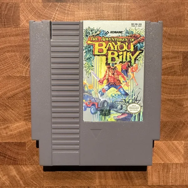 The Adventures of Bayou Billy - Nintendo Entertainment System (NES) - Loose - NOSTOS Duluth GA