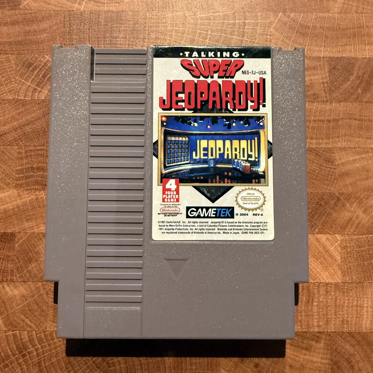 Talking Super Jeopardy - Nintendo Entertainment System (NES) - Loose - NOSTOS Duluth GA