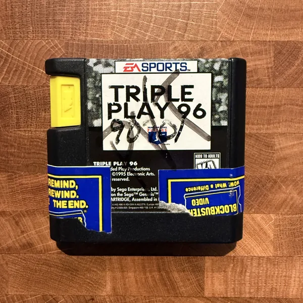 Triple Play 96 - Sega Genesis - Loose - NOSTOS Duluth GA