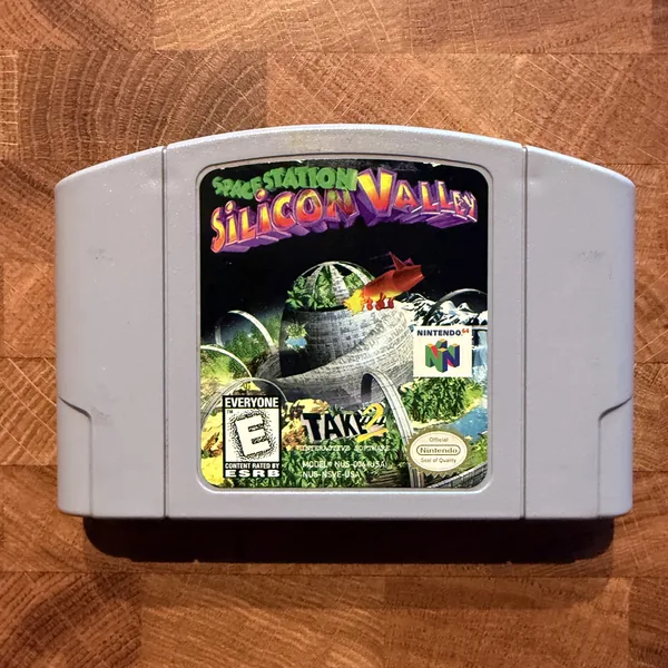 Space Station Silicon Valley - Nintendo 64 (N64) - Loose - NOSTOS Duluth GA