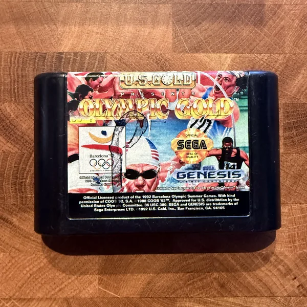 Olympic Gold: Barcelona '92 - Sega Genesis - Loose - NOSTOS Duluth GA