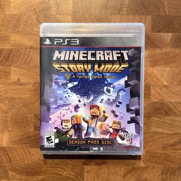 Minecraft: Story Mode Season Pass Disc - PlayStation 3 - Box & Game (No Manual) - NOSTOS Duluth GA