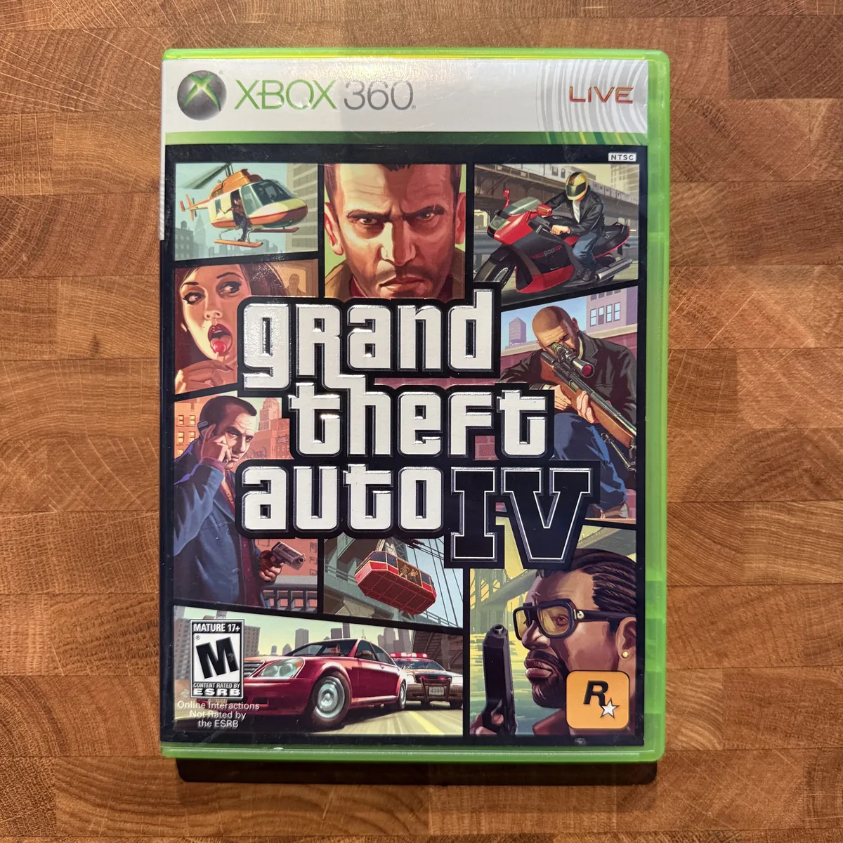 Grand Theft Auto IV - Xbox 360 - Box & Game (No Manual) - NOSTOS Duluth GA