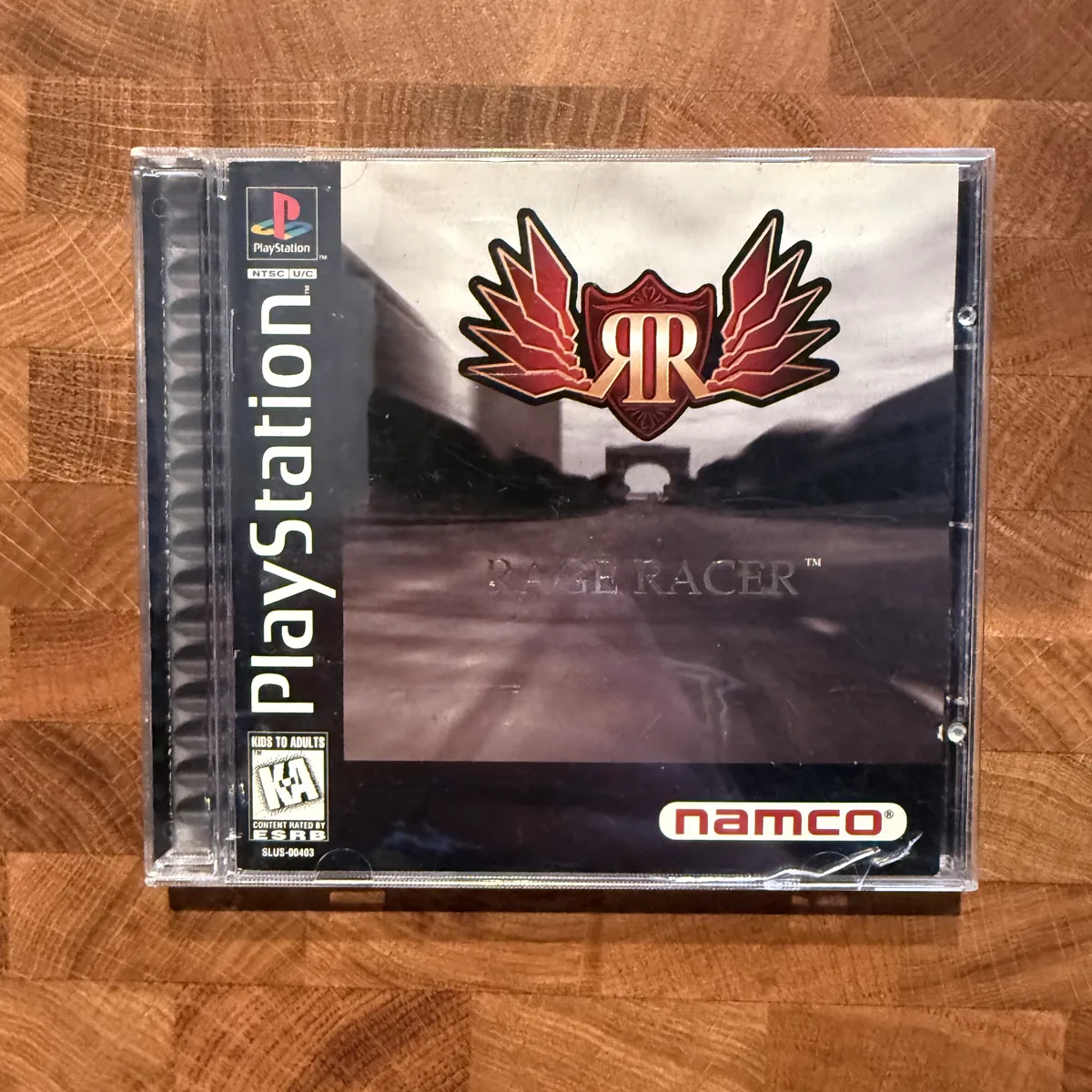 Rage Racer - PlayStation 1 (PS1) - CIB (Complete In Box) - NOSTOS Duluth GA