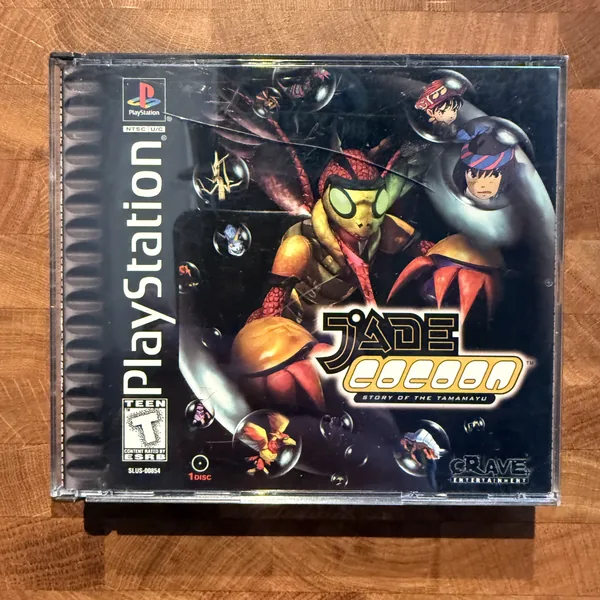 Jade Cocoon: Story of the Tamamayu - PlayStation 1 (PS1) - CIB (Complete In Box) - NOSTOS Duluth GA