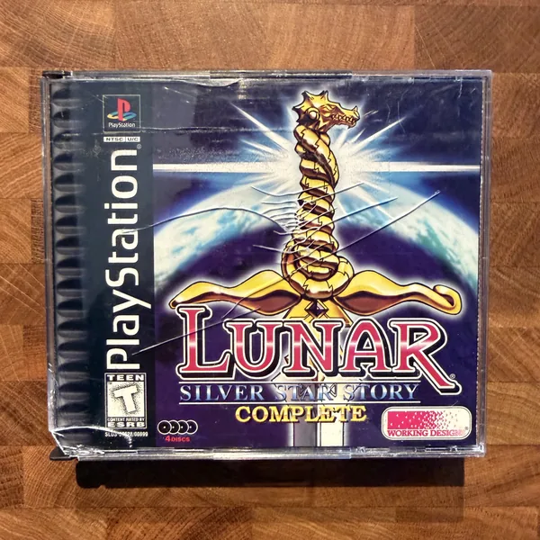 Lunar: Silver Star Story Complete - PlayStation 1 (PS1) - CIB (Complete In Box) - NOSTOS Duluth GA