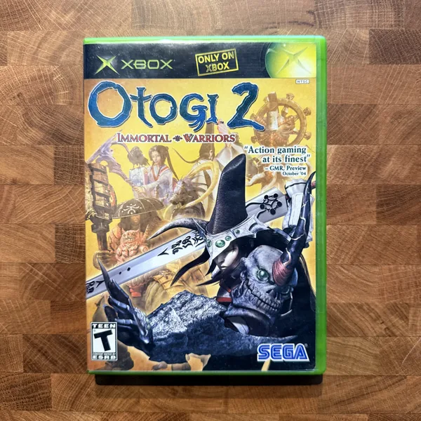 Otogi 2: Immortal Warriors - Xbox - CIB (Complete In Box) - NOSTOS Duluth GA