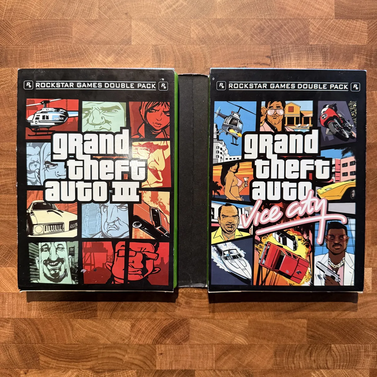 Grand Theft Auto Double Pack - Xbox - CIB (Complete In Box) - NOSTOS Duluth GA - view 2