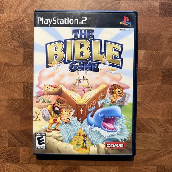 The Bible Game - PlayStation 2 (PS2) - CIB (Complete In Box) - NOSTOS Duluth GA