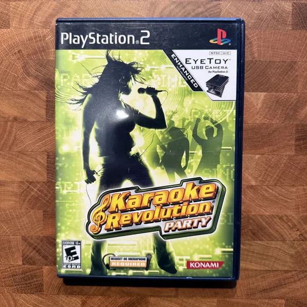 Karaoke Revolution Party - PlayStation 2 (PS2) - CIB (Complete In Box) - NOSTOS Duluth GA