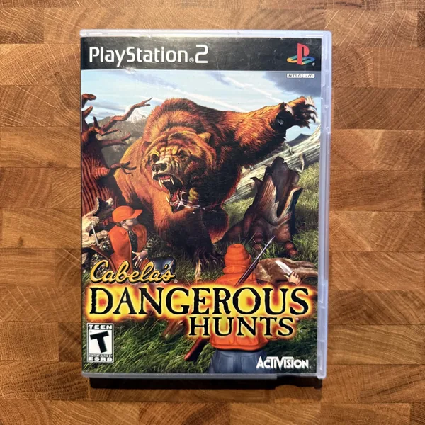 Cabela's Dangerous Hunts - PlayStation 2 (PS2) - CIB (Complete In Box) - NOSTOS Duluth GA