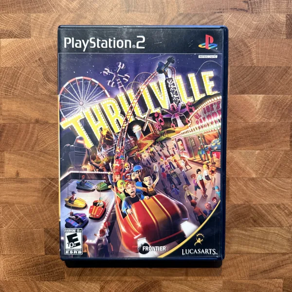 Thrillville - PlayStation 2 (PS2) - CIB (Complete In Box) - NOSTOS Duluth GA