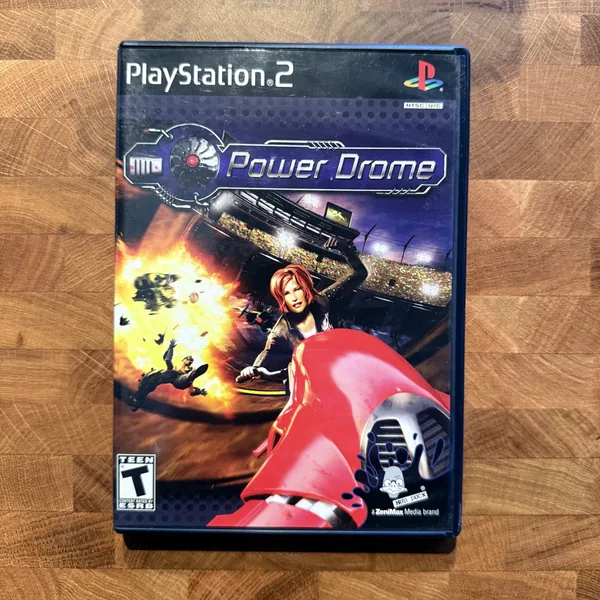 Power Drome - PlayStation 2 (PS2) - CIB (Complete In Box) - NOSTOS Duluth GA