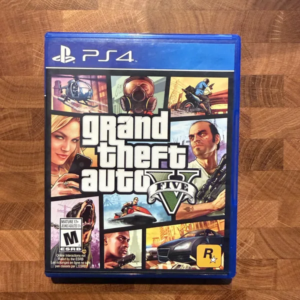 Grand Theft Auto V - PlayStation 4 - CIB (Complete In Box) - NOSTOS Duluth GA