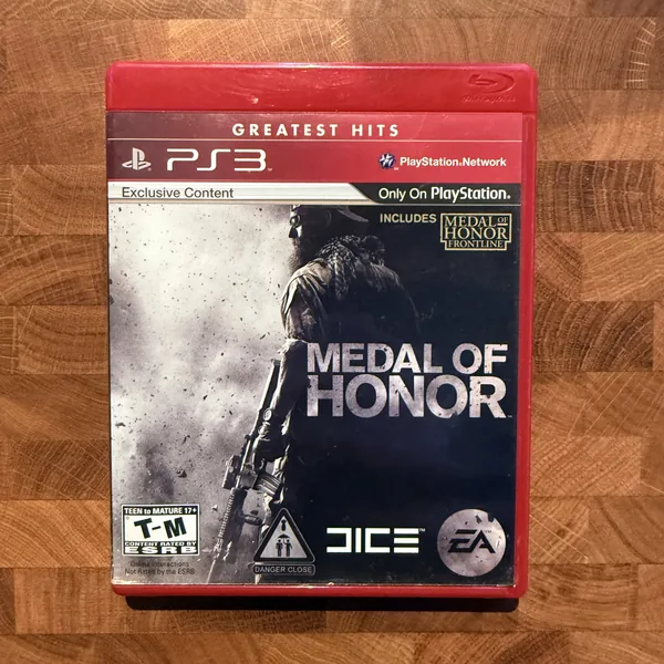 Medal of Honor (Greatest Hits) - PlayStation 3 - CIB (Complete In Box) - NOSTOS Duluth GA