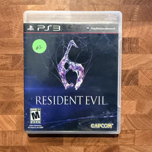Resident Evil 6 - PlayStation 3 - CIB (Complete In Box) - NOSTOS Duluth GA
