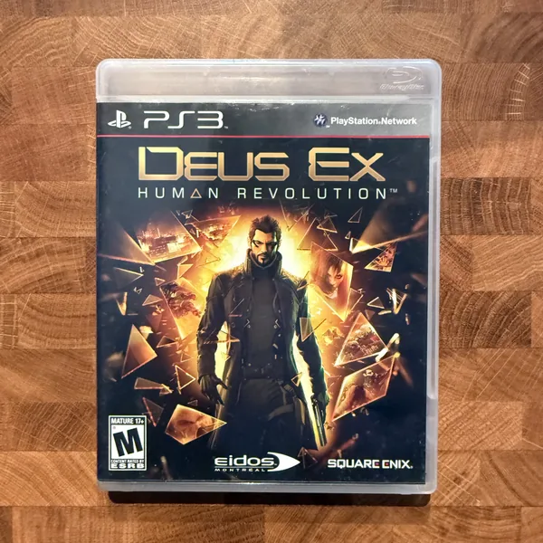 Deus Ex: Human Revolution - PlayStation 3 - CIB (Complete In Box) - NOSTOS Duluth GA