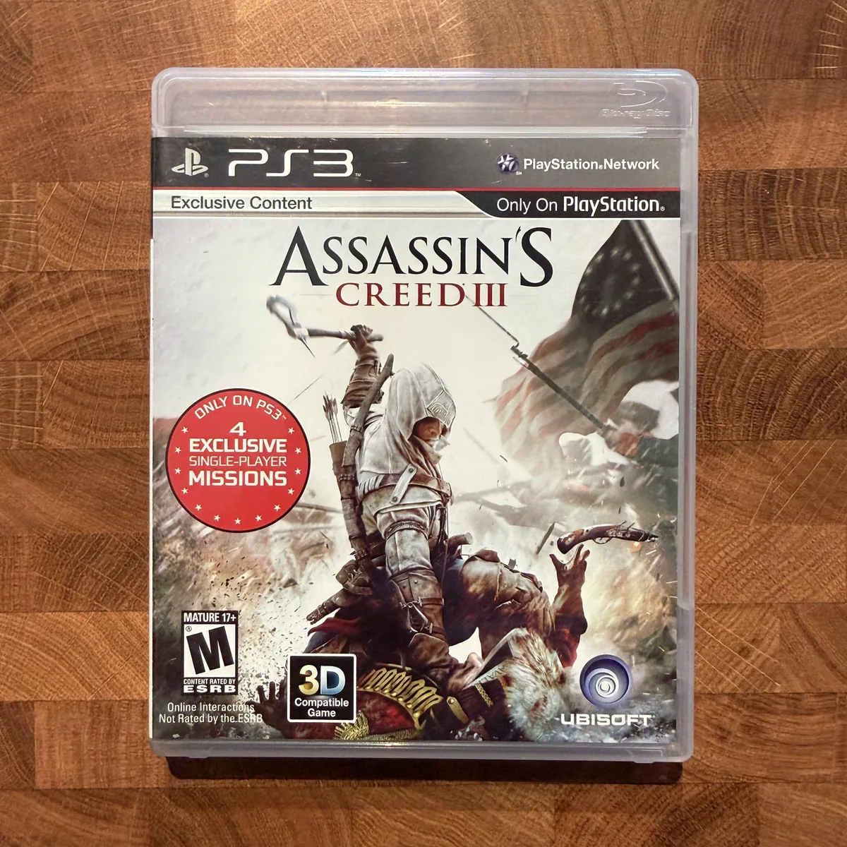 Assassin's Creed III - PlayStation 3 - CIB (Complete In Box) - NOSTOS Duluth GA