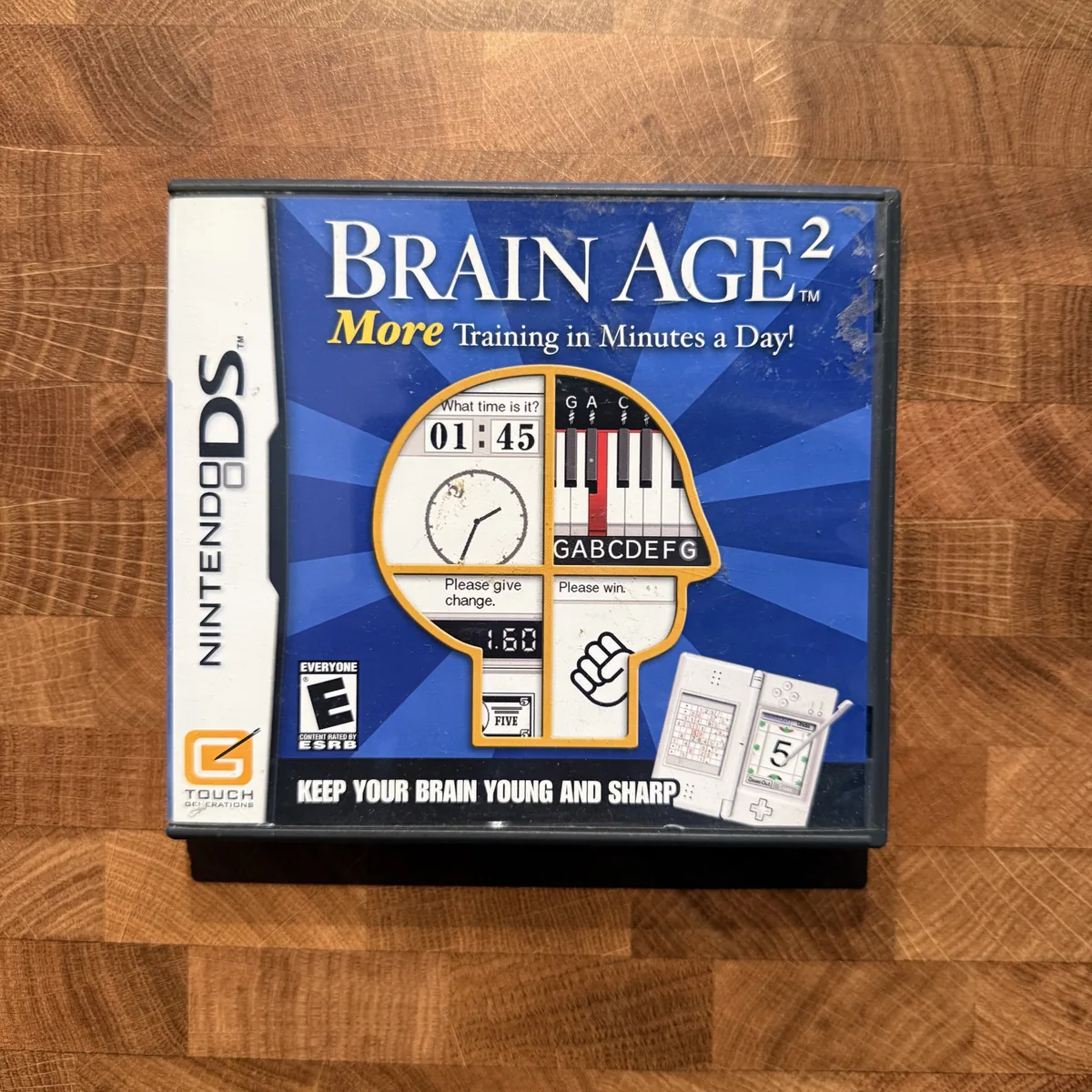 Brain Age 2: More Training in Minutes a Day - Nintendo DS - CIB (Complete In Box) - NOSTOS Duluth GA