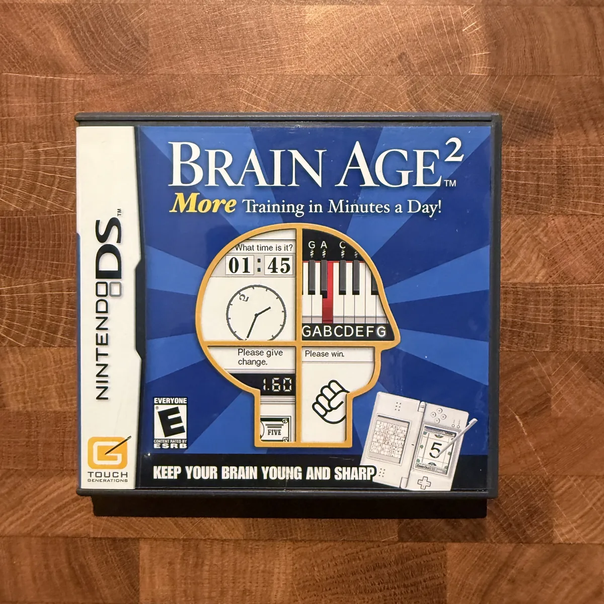 Brain Age 2: More Training in Minutes a Day - Nintendo DS - CIB (Complete In Box) - NOSTOS Duluth GA